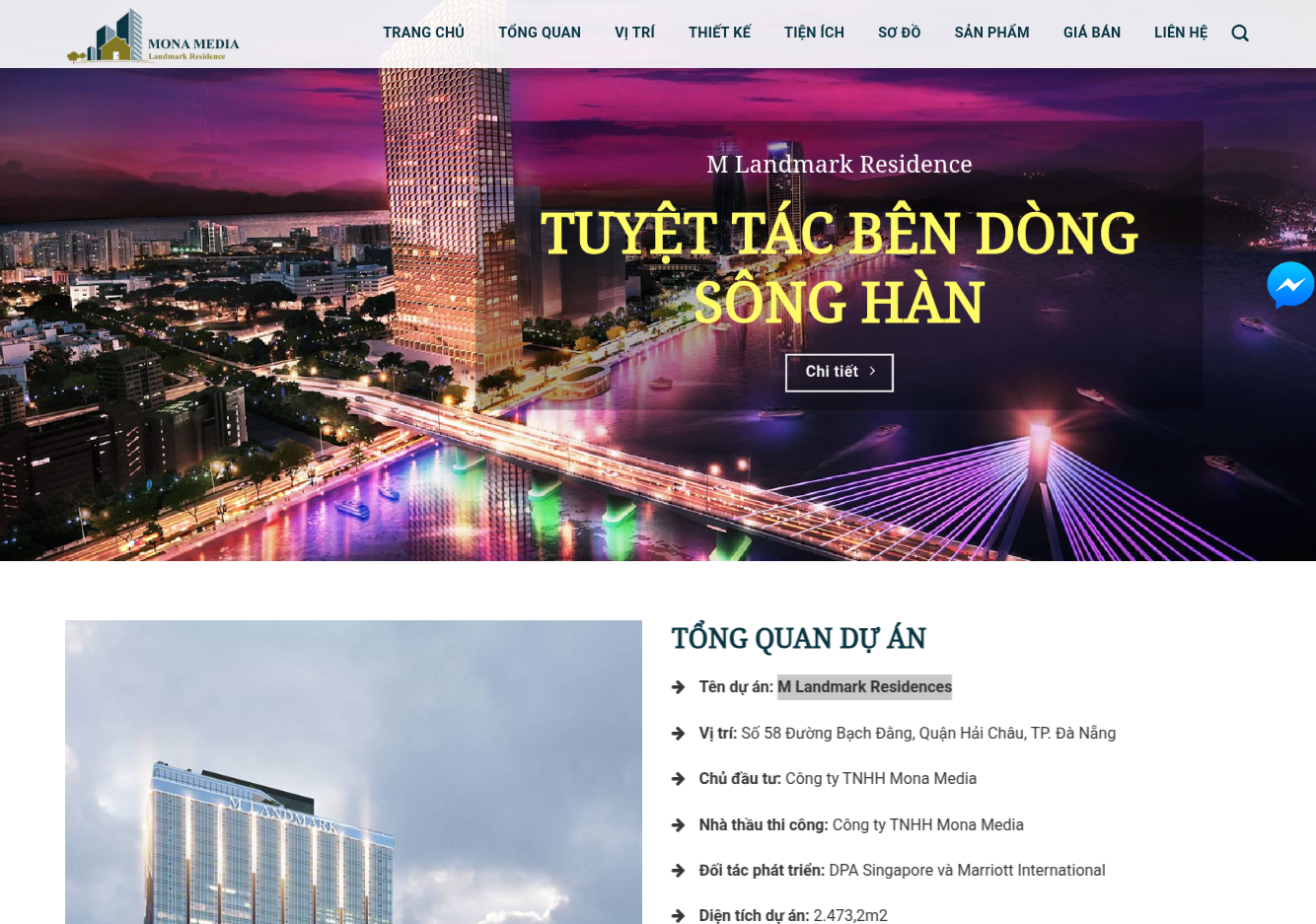 BDS   M Landmark Residences Đà Nẵng
